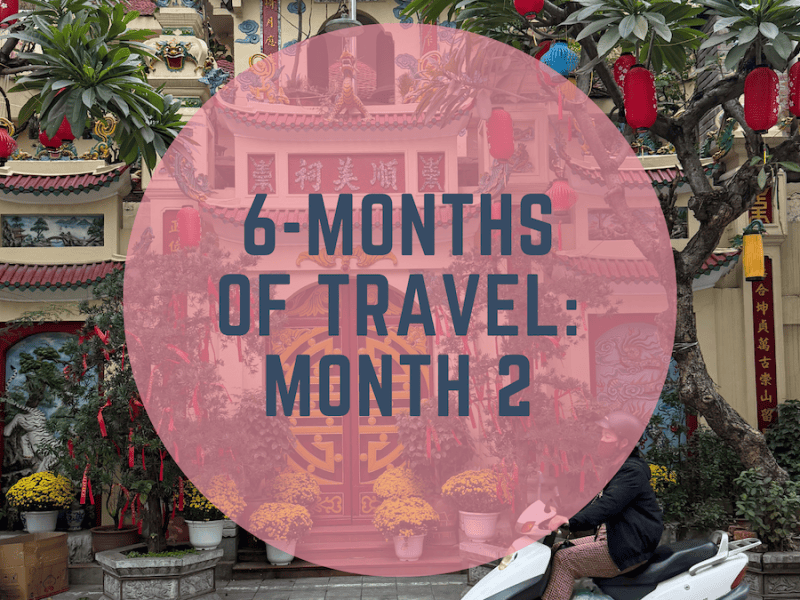 6 Months Away: Month&nbsp;2